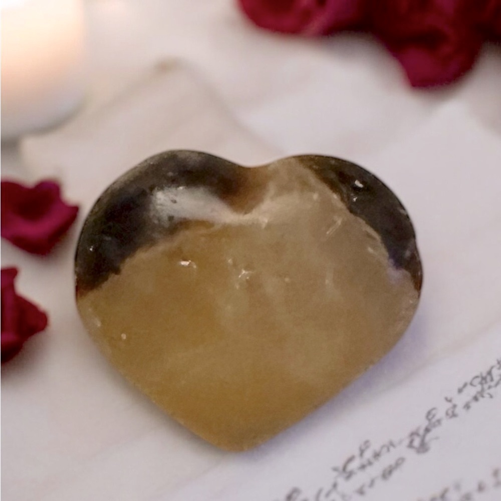 Heart-Shaped Septarian Dinosaur Stone